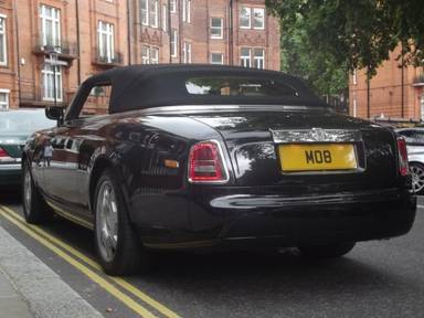 UK Number Plate MO 8