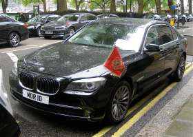 MOR 1D on a vehicle — Morocco diplomatic registration