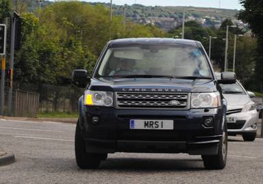 UK Number Plate MRS 1