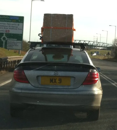 UK Number Plate MX 9