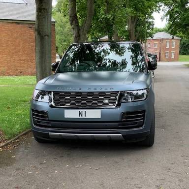 UK Number Plate N 1