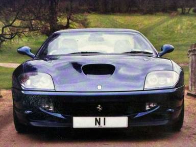 UK Number Plate N 1