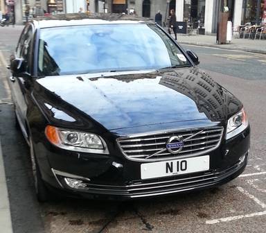 UK Number Plate N 10