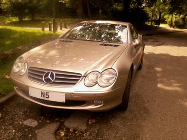 UK Number Plate N 5