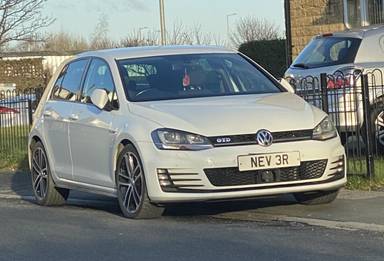 UK Number Plate NEV 3R