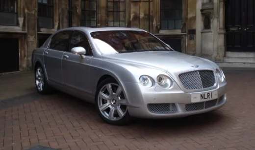 NLR 1 number plate – A.W. Lymn