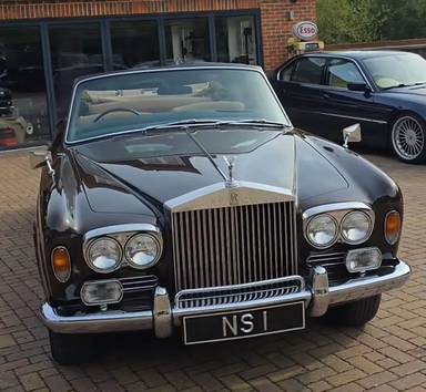 UK Number Plate NS 1