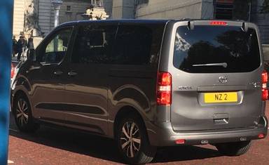 UK Number Plate NZ 2