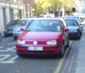 UK Number Plate O 1
