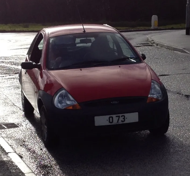 UK Number Plate O 73