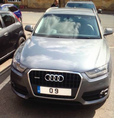 UK Number Plate O 9