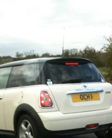 UK Number Plate OCH 1