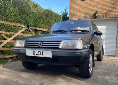 UK Number Plate OLD 1