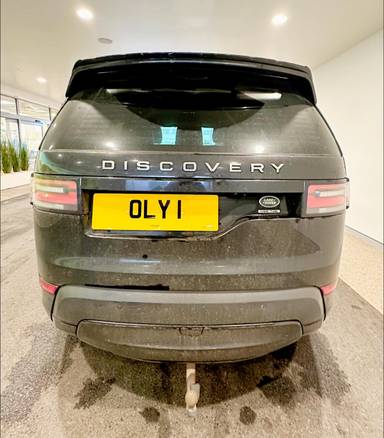 UK Number Plate OLY 1