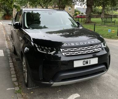 UK Number Plate OM 1