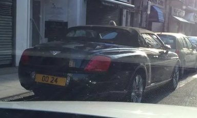 UK Number Plate OO 24