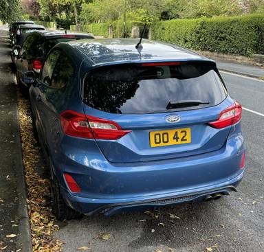UK Number Plate OO 42