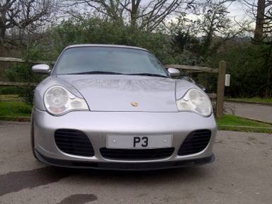 UK Number Plate P 3