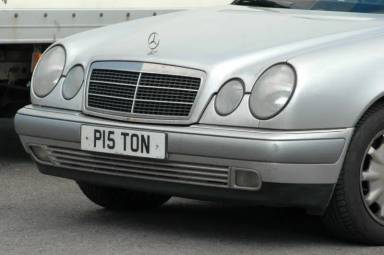 UK Number Plate P15 TON