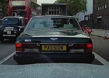 UK Number Plate PAS 510N