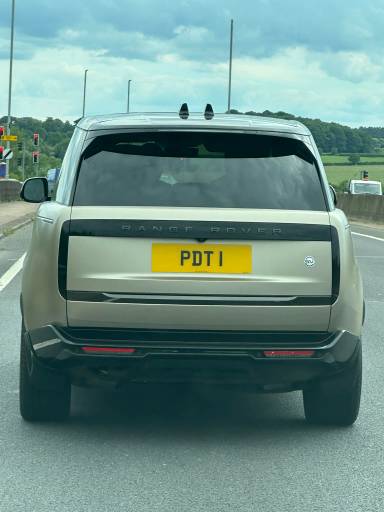 UK Number Plate PDT 1