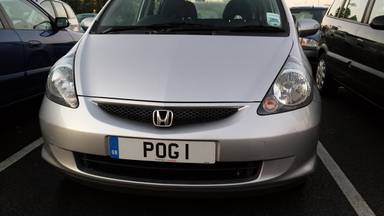 UK Number Plate POG 1