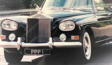 UK Number Plate PPP 1