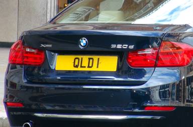 UK Number Plate QLD 1