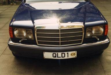 UK Number Plate QLD 1