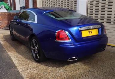 UK Number Plate R 3