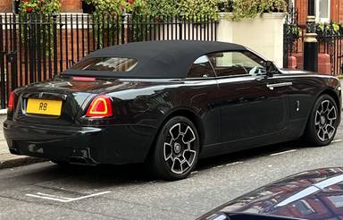 UK Number Plate R 8