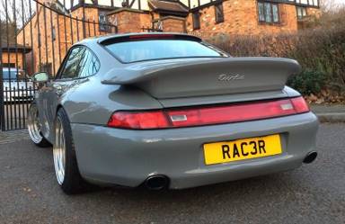 UK Number Plate RAC 3R
