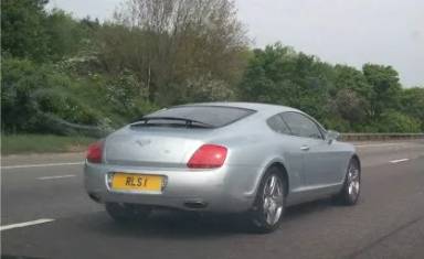 UK Number Plate RLS 1