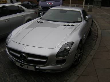 UK Number Plate ROI 1