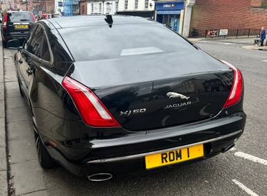 UK Number Plate ROM 1