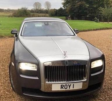 UK Number Plate ROY 1