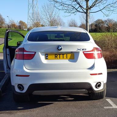 UK Number Plate RTT 1