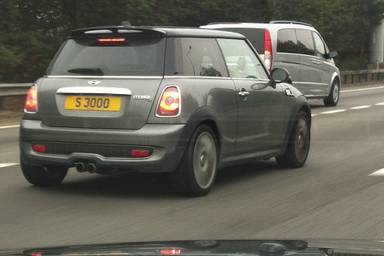 UK Number Plate S 3000