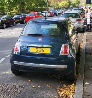 UK Number Plate S 35