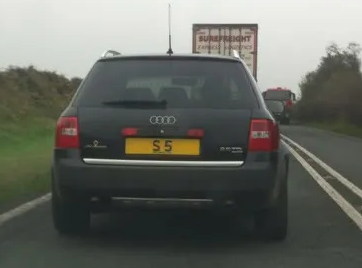 UK Number Plate S 5