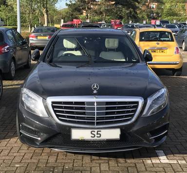 UK Number Plate S 5