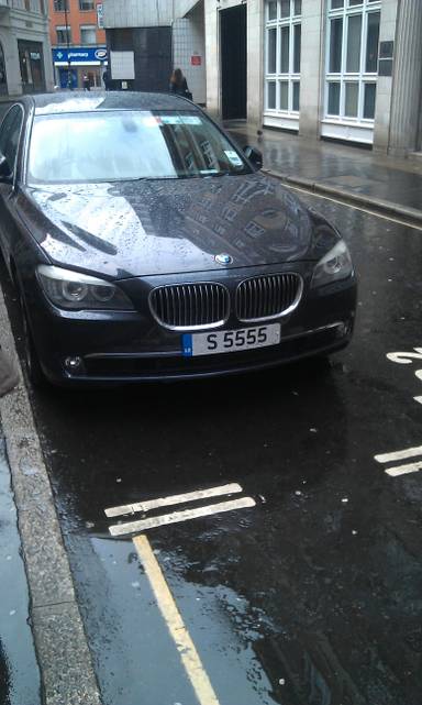 UK Number Plate S 5555