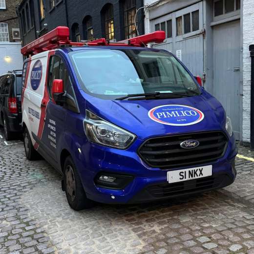S1 NKX number plate – Pimlico Plumbers