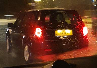UK Number Plate SEA 1