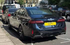 SGP 1 on a vehicle — Singapore diplomatic registration
