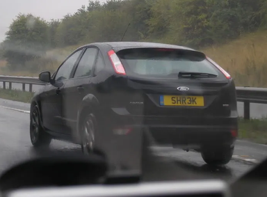 UK Number Plate SHR 3K