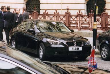 UK Number Plate SLO 1A
