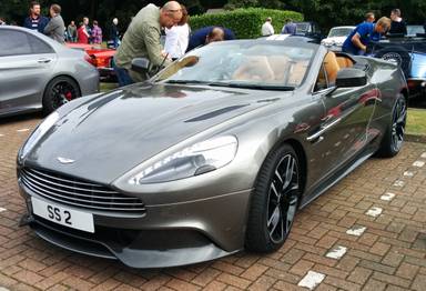 UK Number Plate SS 2