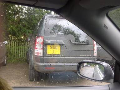 UK Number Plate SSC 1