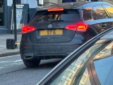 UK Number Plate ST 6